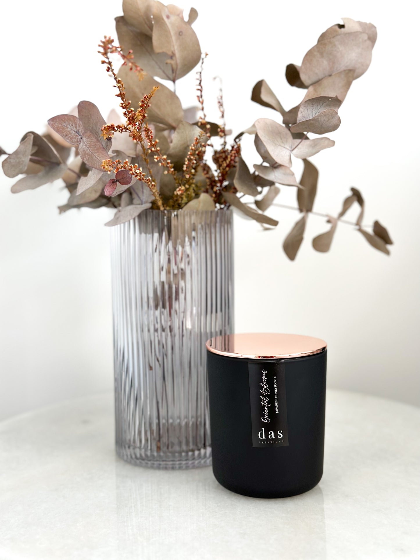 ORIENTAL BLOOMS - Japanese Honeysuckle Soy Wax Candle